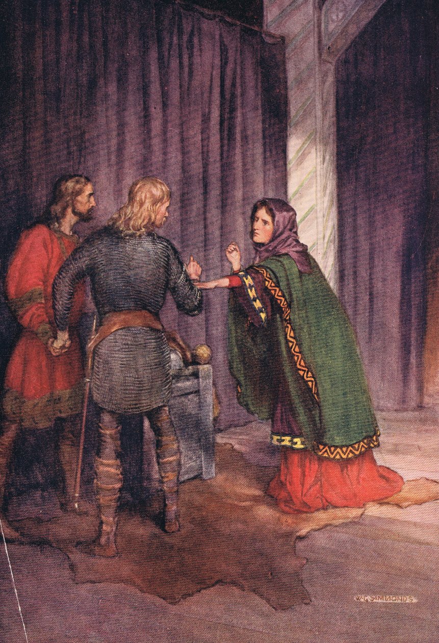 „Jeden běda šlape druhému na patu“, 1910 od W. G. Simmonds