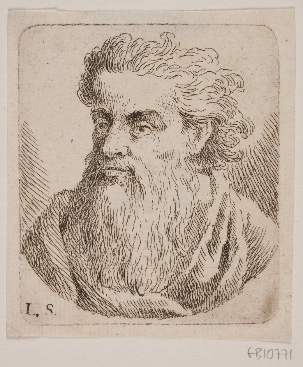 Busta muže od W.A. Müller