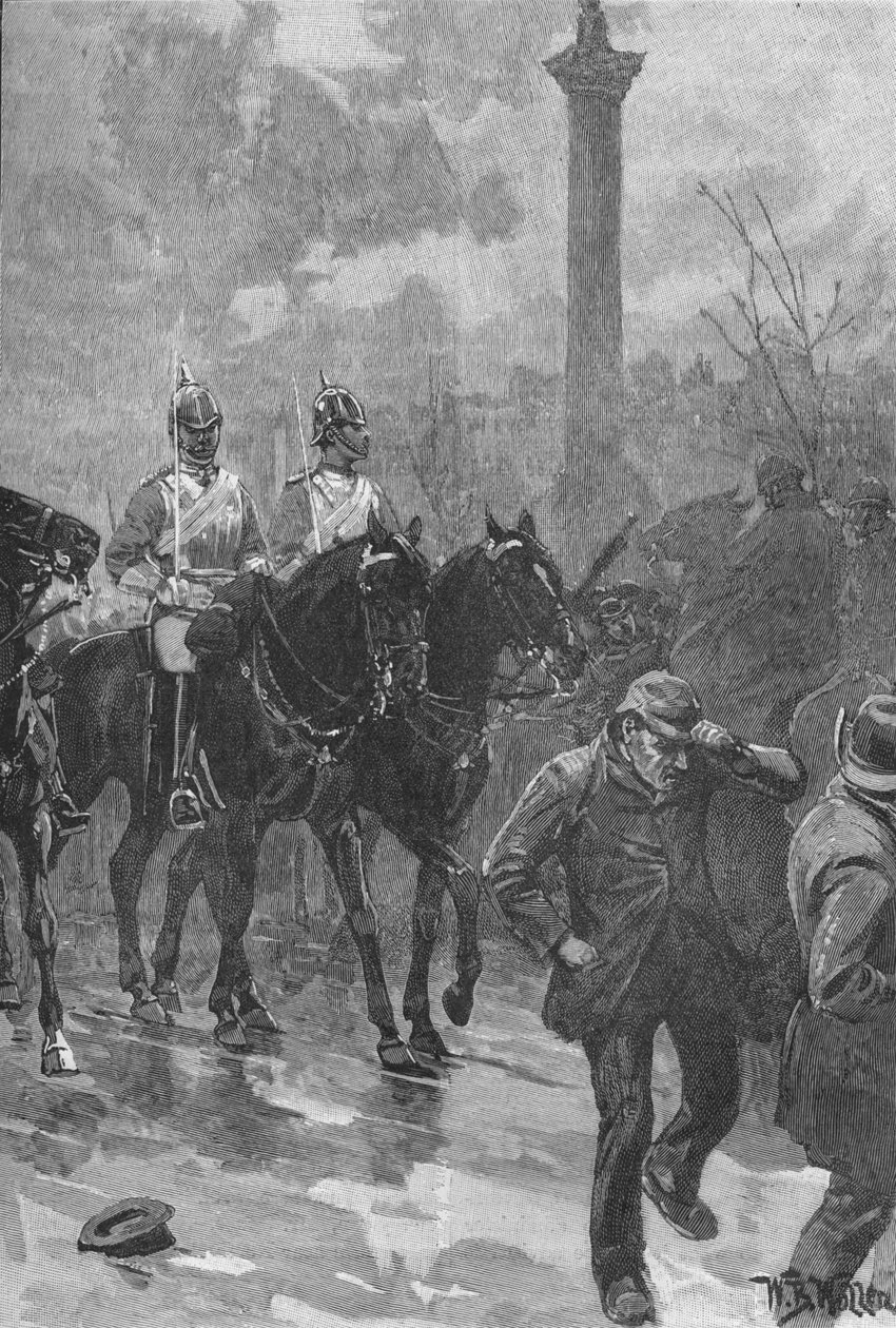„Krvavá neděle“, Londýn, 1887 1906 od WB Waller