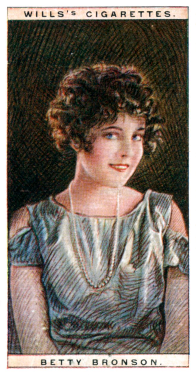 Betty Bronson 1906-1971, americká filmová hvězda, 1928. od WD and HO Wills