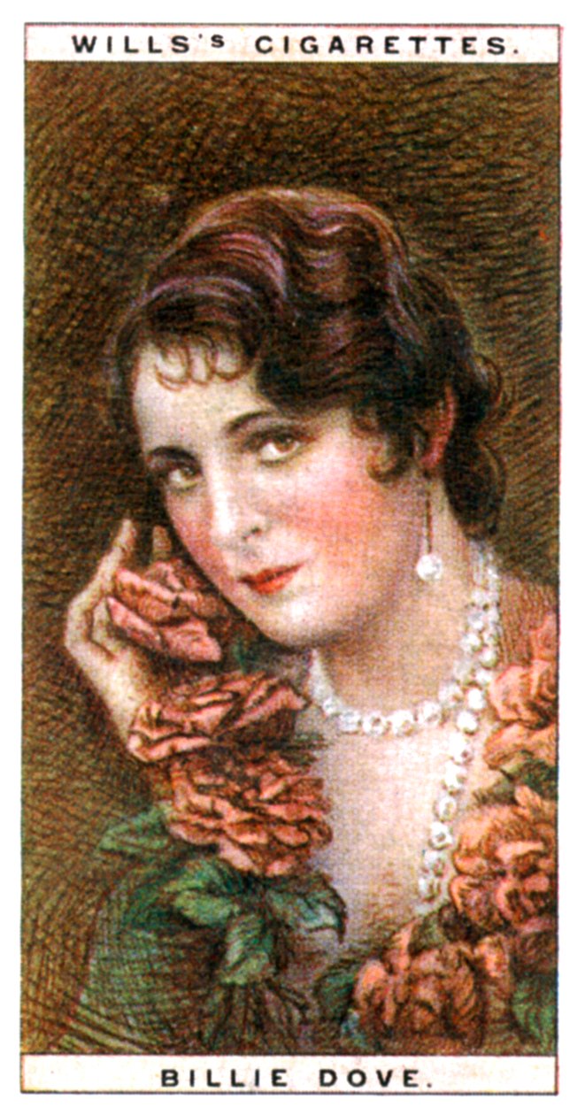 Billie Dove 1903-1997, americká herečka, 1928. od WD and HO Wills