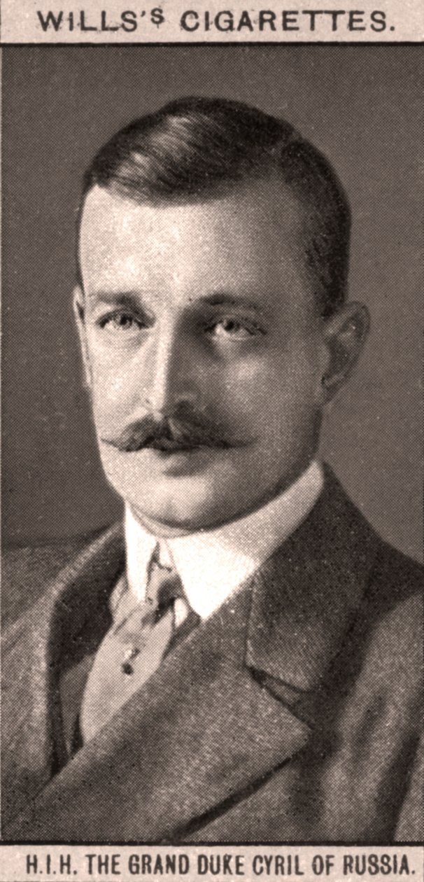 H.I.H Velkovévoda Cyril Ruska, 1908. od WD and HO Wills