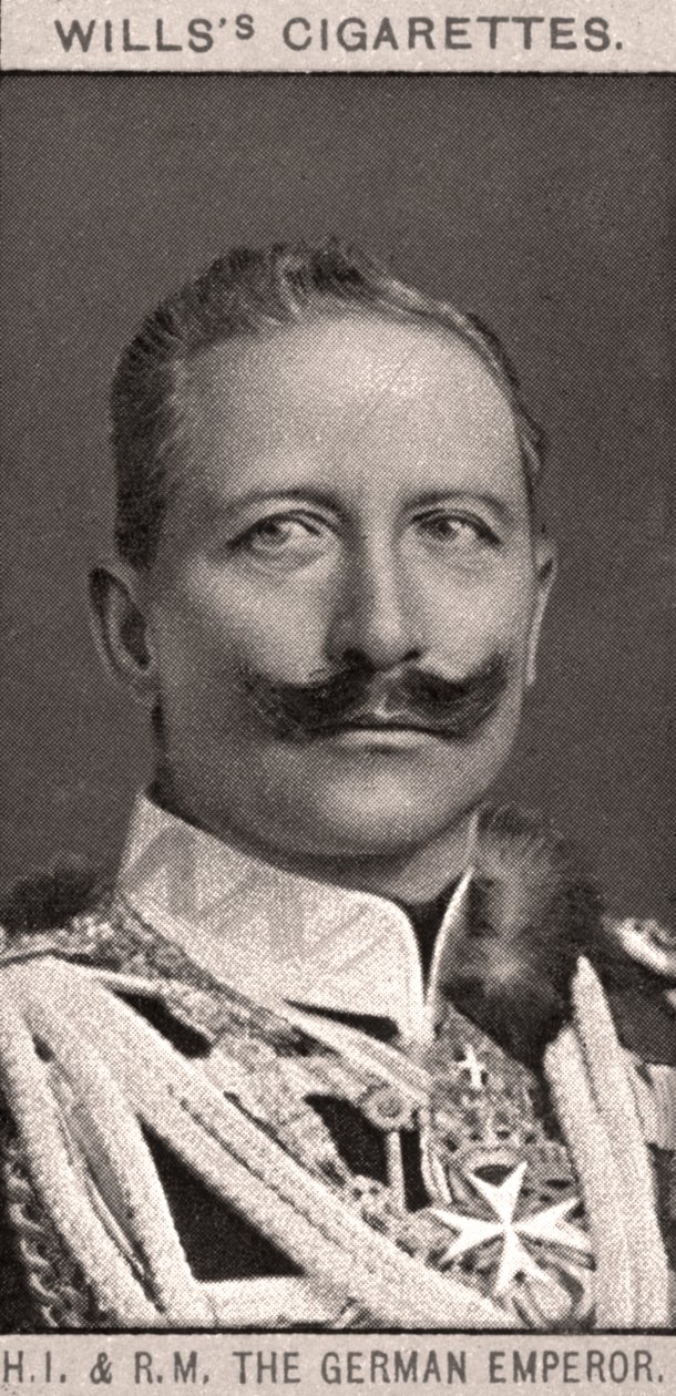 H.I & R.M, Německý císař, 1908. od WD and HO Wills