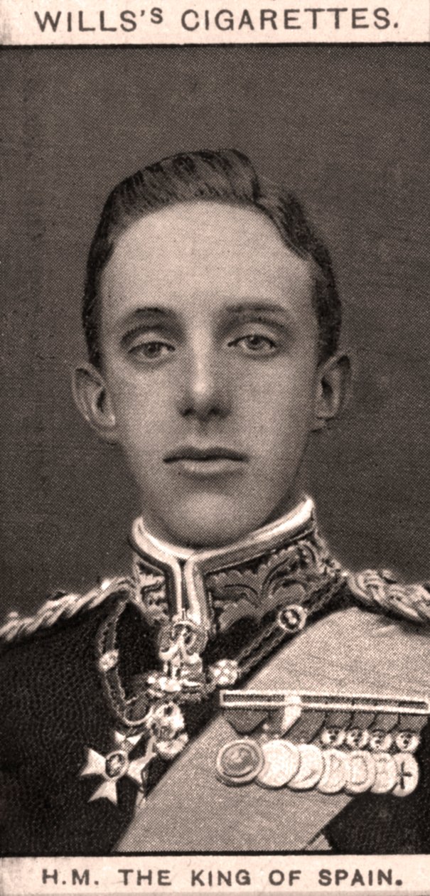 HM Španělský král, 1908. od WD and HO Wills