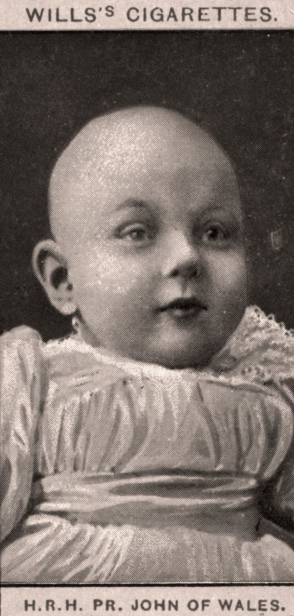 H.R.H, P.R., John of Wales, 1908. od WD and HO Wills