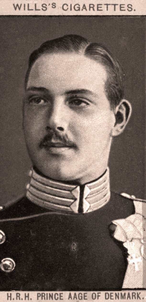 H.R.H Prince Aage z Dánska, 1908. od WD and HO Wills
