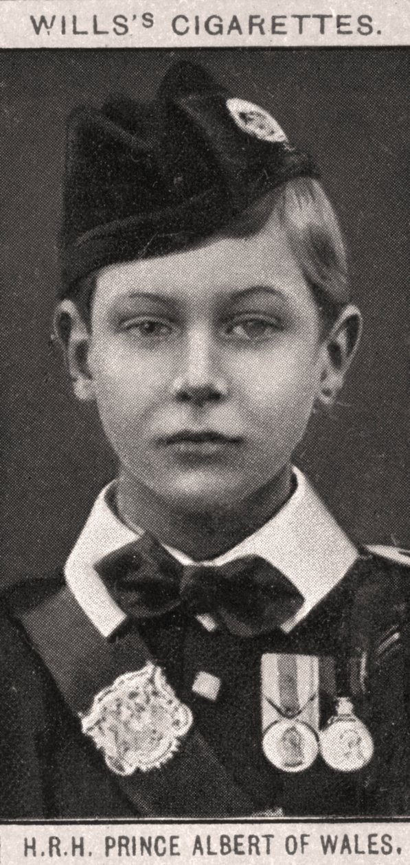 H.R.H princ Albert z Walesu, 1908. od WD and HO Wills