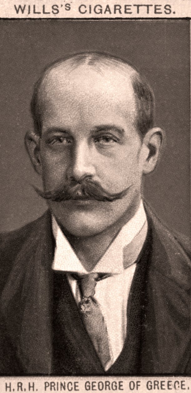 H.R.H princ George Řecký, 1908. od WD and HO Wills