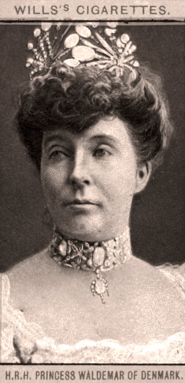 H.R.H princezna Waldemar z Dánska, 1908. od WD and HO Wills