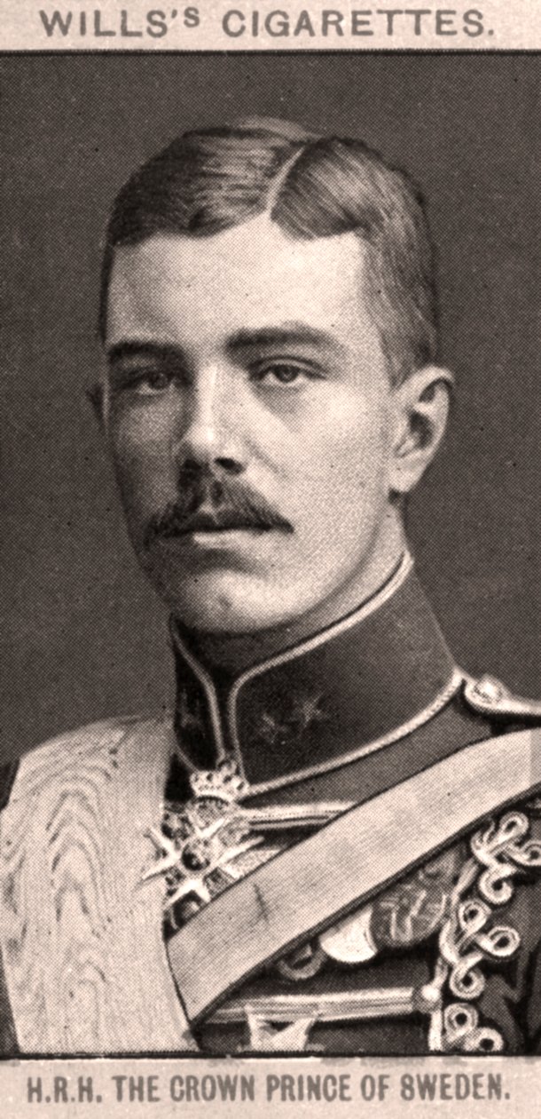 H.R.H Korunní princ Švédska, 1908. od WD and HO Wills