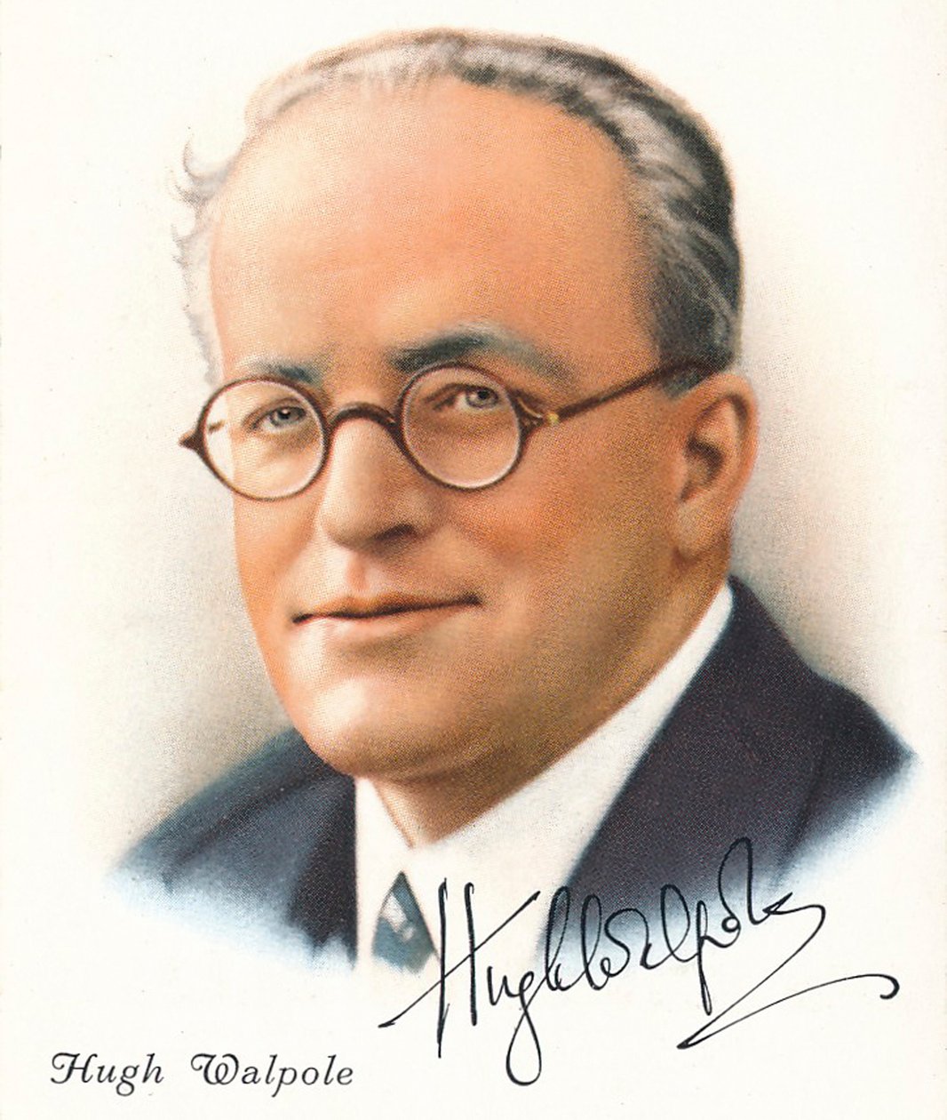 Hugh Walpole, 1937. Umělci: Neznámí, WD & HO Wills. od WD and HO Wills