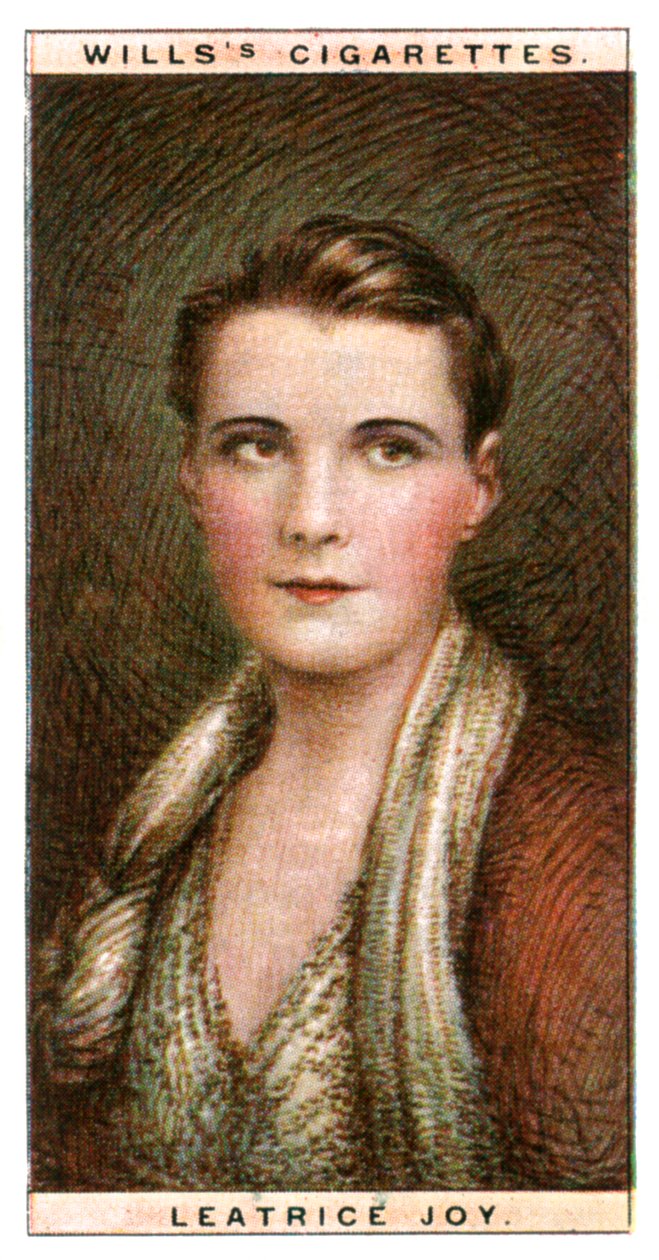 Leatrice Joy 1893-1985, americká herečka, 1928. od WD and HO Wills