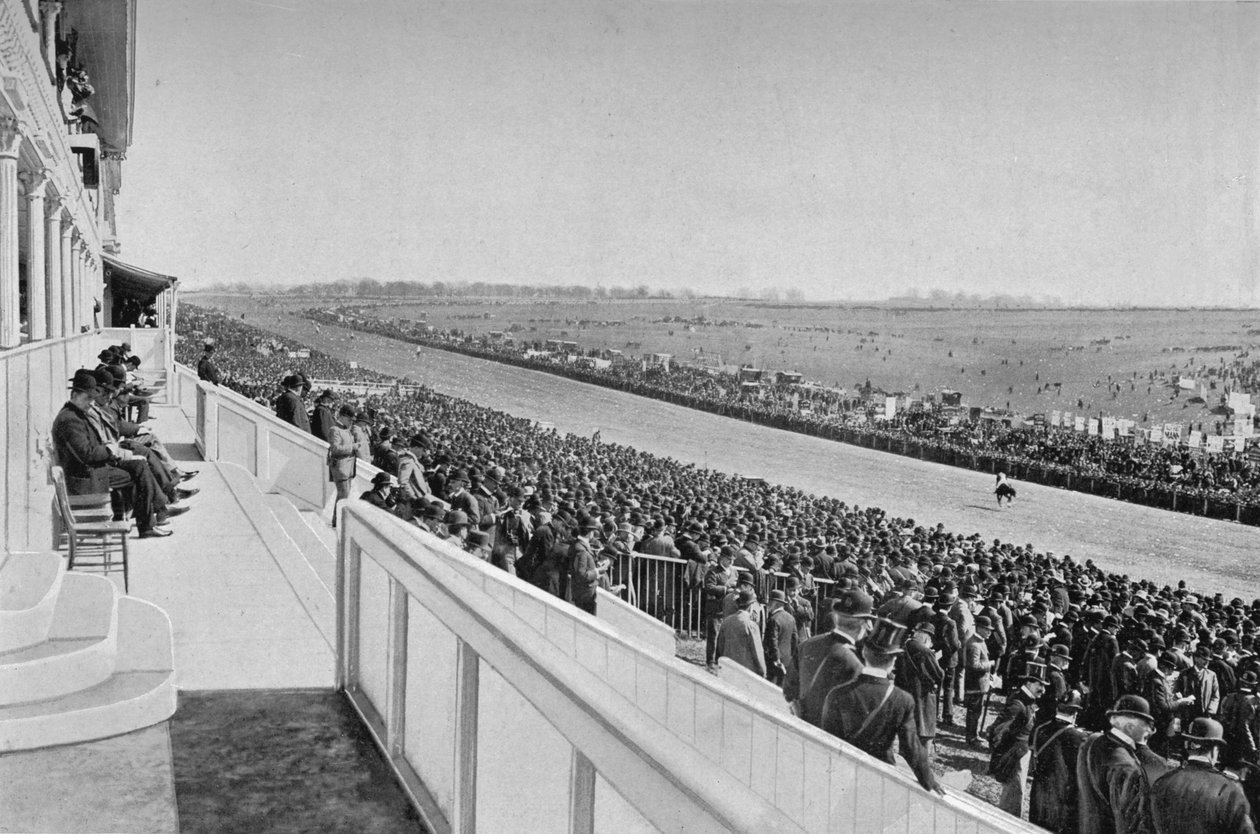 The Derby: View Down The Course, c1903, 1903 od William Albert Rouch
