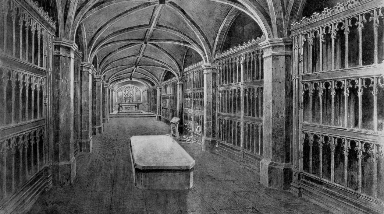 Královské pohřebiště, Windsor, Berkshire, 1910. od W. B. Robinson