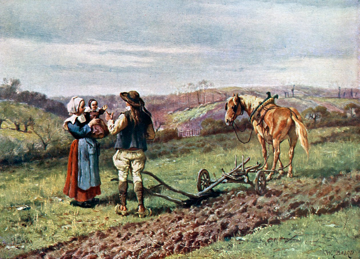 „Scéna v Bretani“, 1902-1903 od W Baird