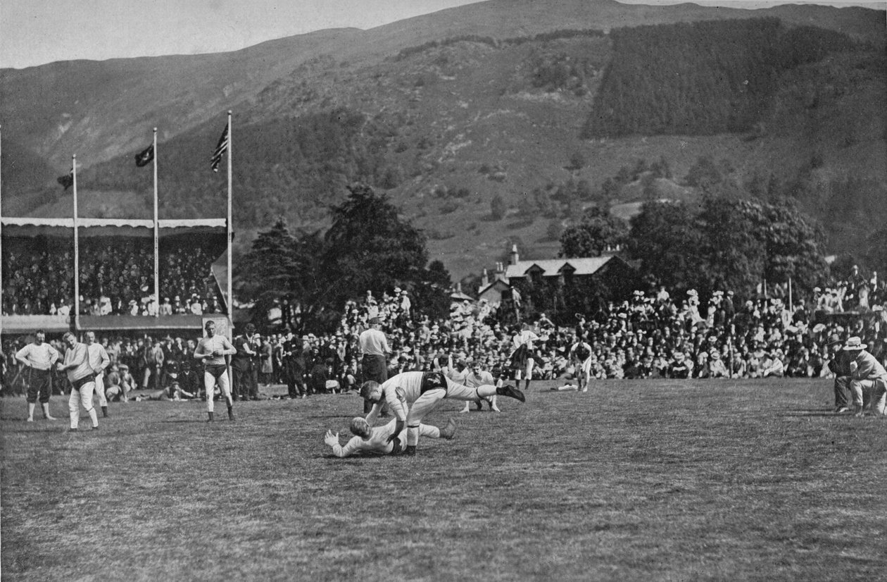 Hexham Clarke Felling His Opponent, c1902, 1903 od W. Baldry