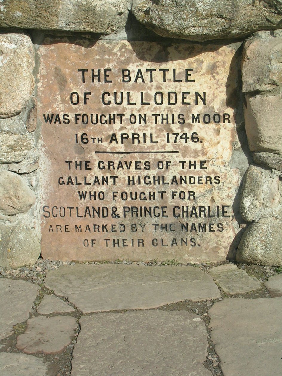 Památník bitevního pole Culloden vřesoviště, počátek 21. století (foto) od John Ward Dunsmore