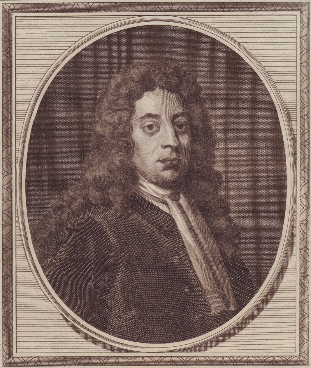 Portrét anglického admirála George Bynga od John Ward Dunsmore