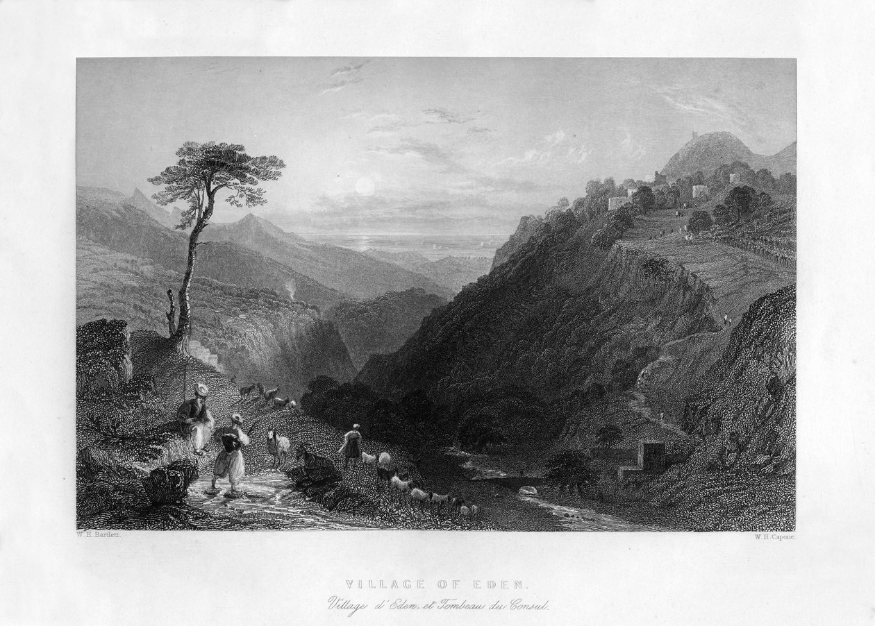 Vesnice Eden, 1841. od W. H. Capone