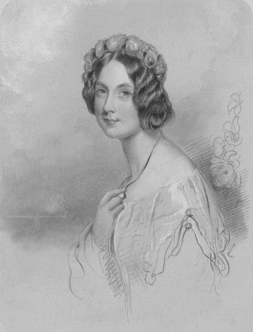Ctihodná Helen Duncombe, polovina 19. století. od W. H. Egleton