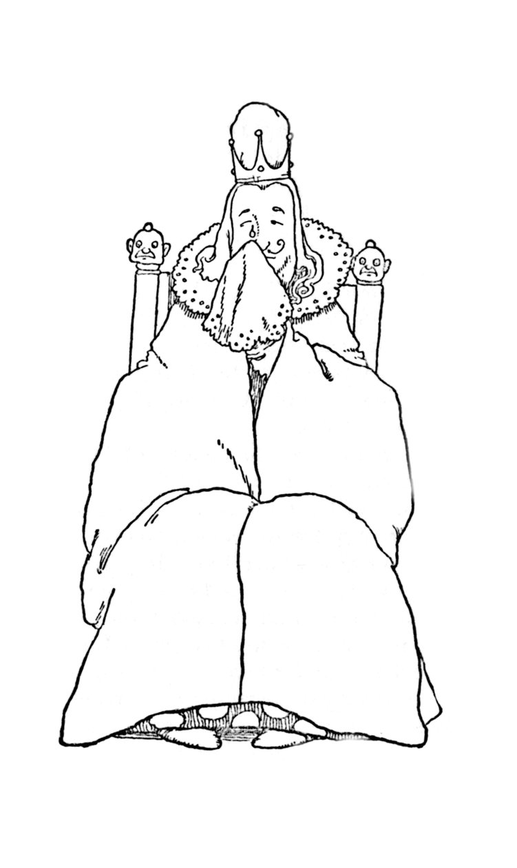 A plakal jako dítě, c1930 od William Heath Robinson