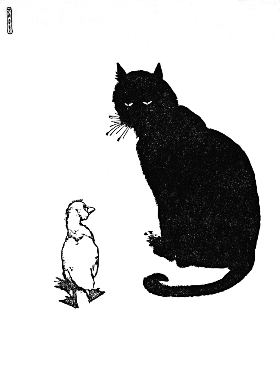 And The Cat Said, Can You Purr, c1930 od William Heath Robinson