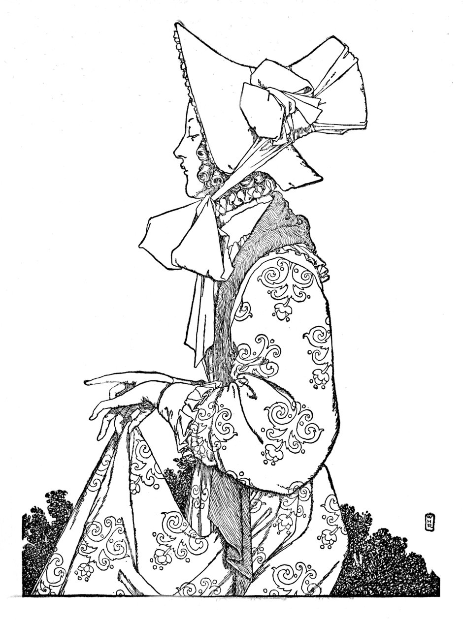 Karen, kolem roku 1930 od William Heath Robinson