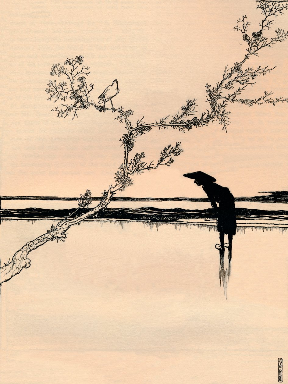 Slavík, 1897 od William Heath Robinson
