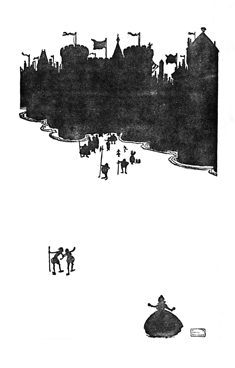 Objevili se dva darebáci, kteří si říkají tkadleci, c1930 od William Heath Robinson