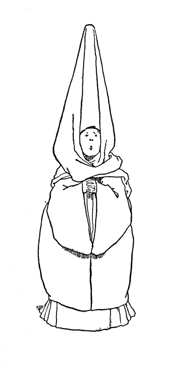 Řekneš nám příběh zeptal se královny, c1930 od William Heath Robinson