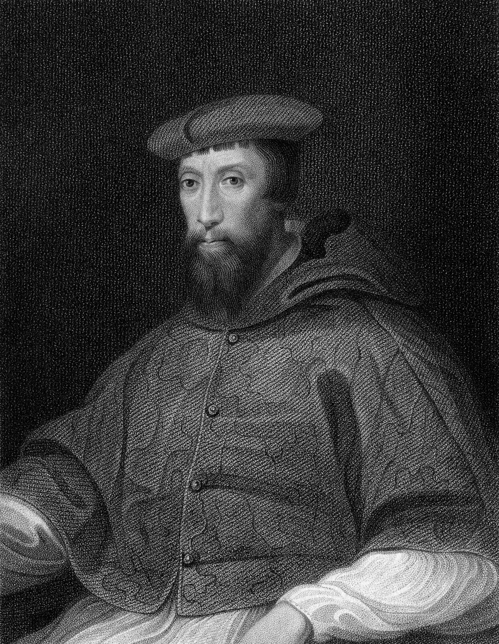 Kardinál Reginald Pole 1500-1558, arcibiskup z Canterbury, 1824. od W. Holl