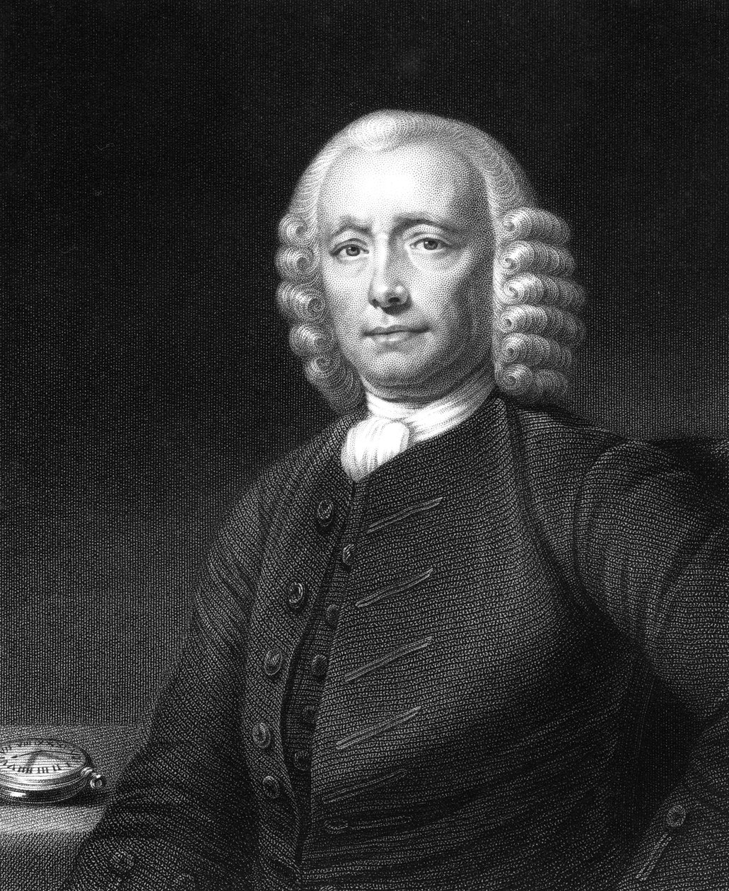 John Harrison, anglický výrobce hodin, 1768. od W. Holl
