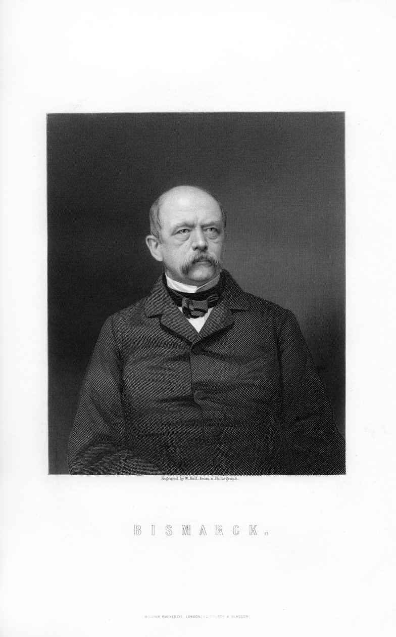 Otto von Bismarck, vévoda z Lauenburgu, německý státník, 1893. od W. Holl