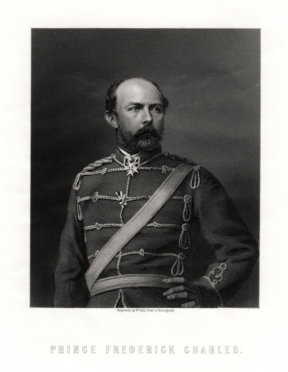 Princ Frederick Charles, 19. století od W. Holl
