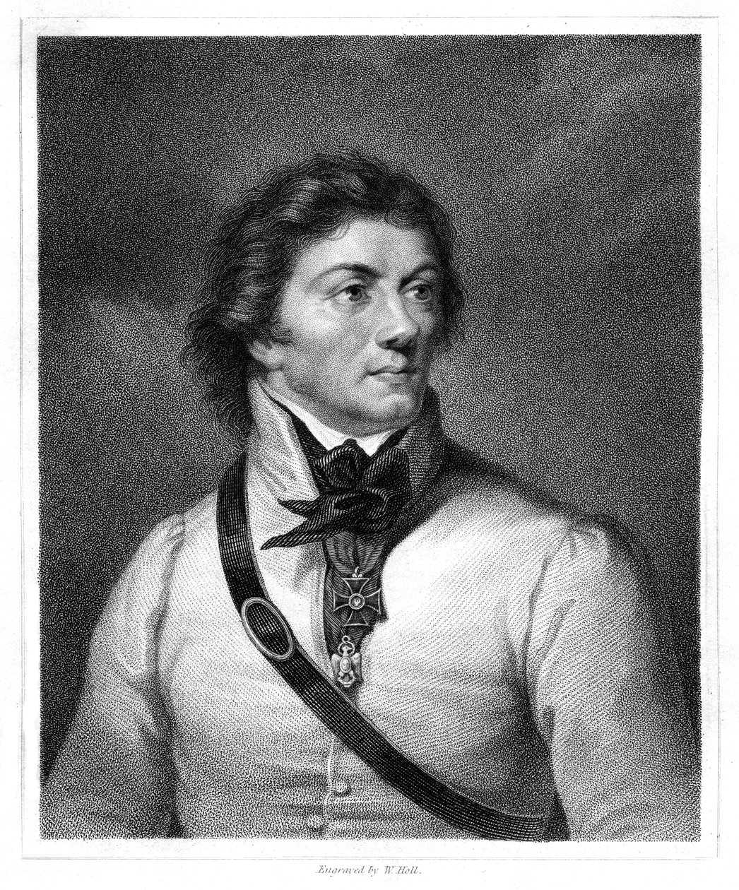 Tadeusz Kosciuszko, polský a litevský národní hrdina, generál a vůdce, 1833 od W. Holl