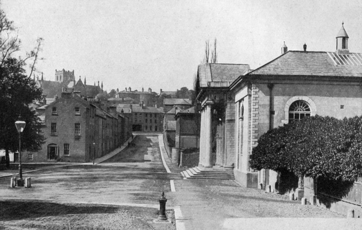 College Street, Armagh, Severní Irsko, 1924-1926 od W. Lawrence
