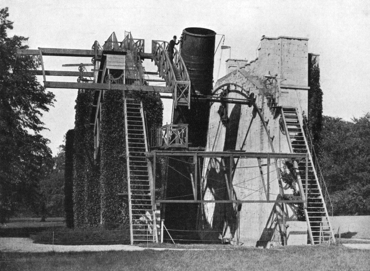 Dalekohled Lord Rosses, Birr, Offaly, Irsko, 1924-1926. od W. Lawrence