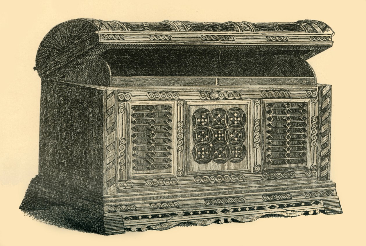 Vyřezávaná prolamovaná krabice, 1500-c1860, 1881. od W Tucker