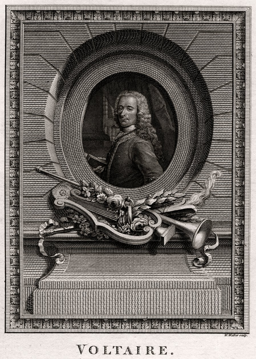 Voltaire, 1774 od W. Walker