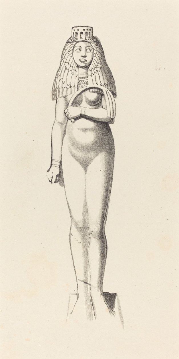 Postava Bubaste nebo Isis od W. Walton after John Flaxman