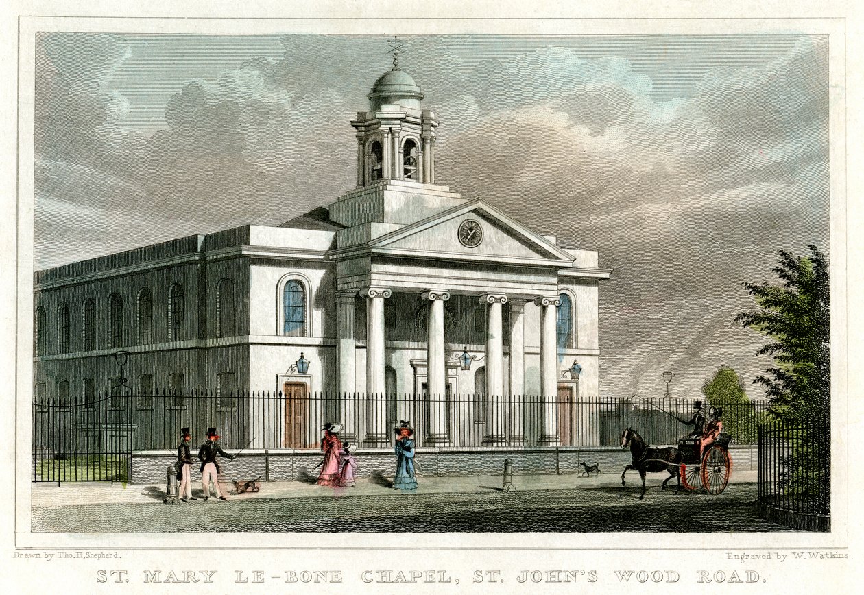 Kaple St Mary le Bone, St John