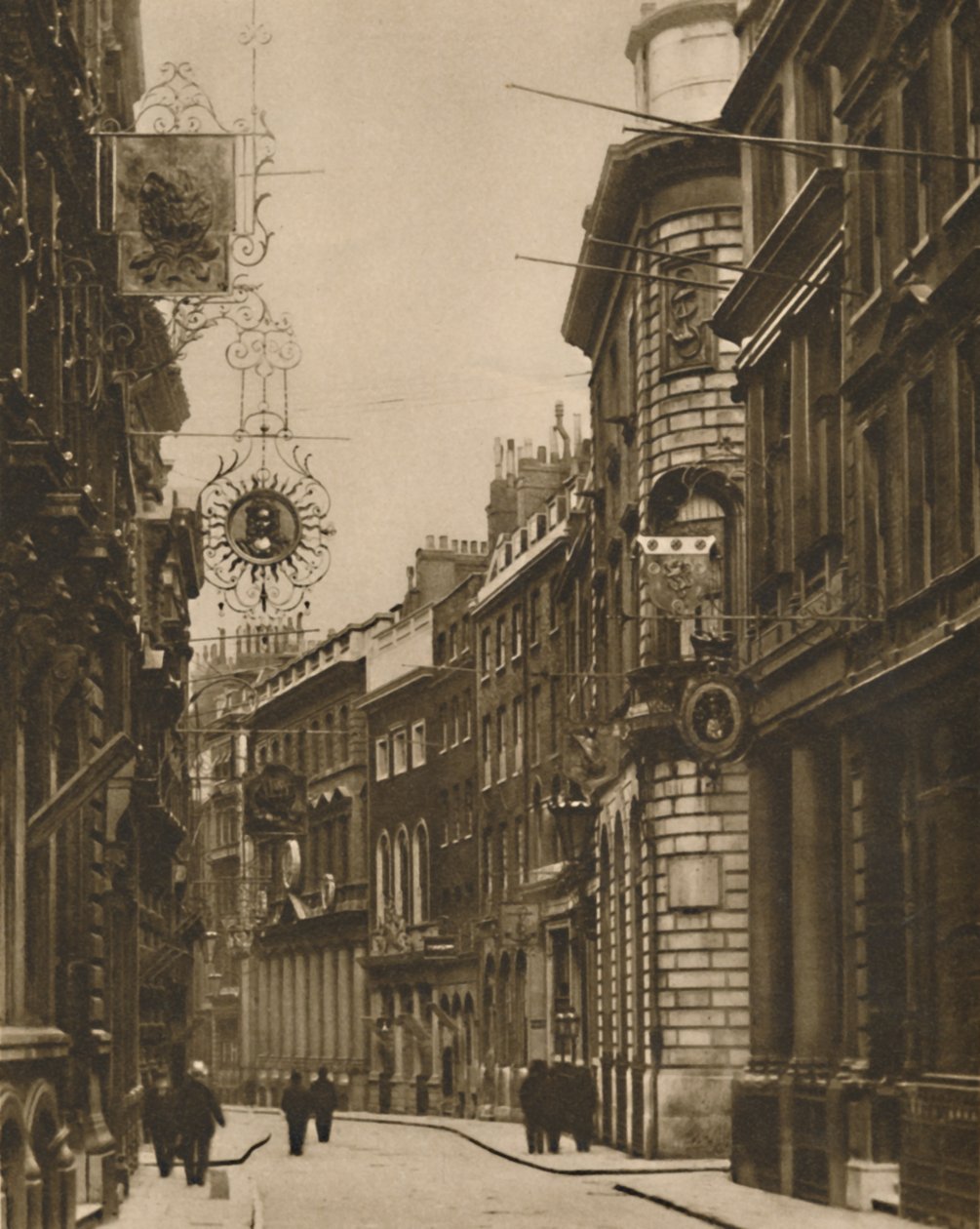 Staré známky se vrátily do Lombard Street, c1935. od W. Whiffin