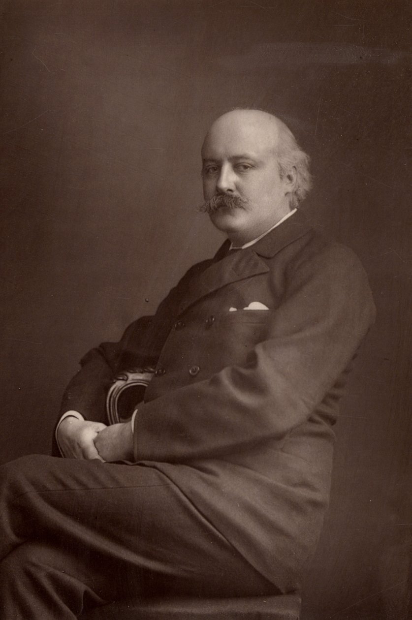 "" (Charles) Hubert (Hastings) Parry (1848-1918) (woodburytype) od W. and D. (after) Downey