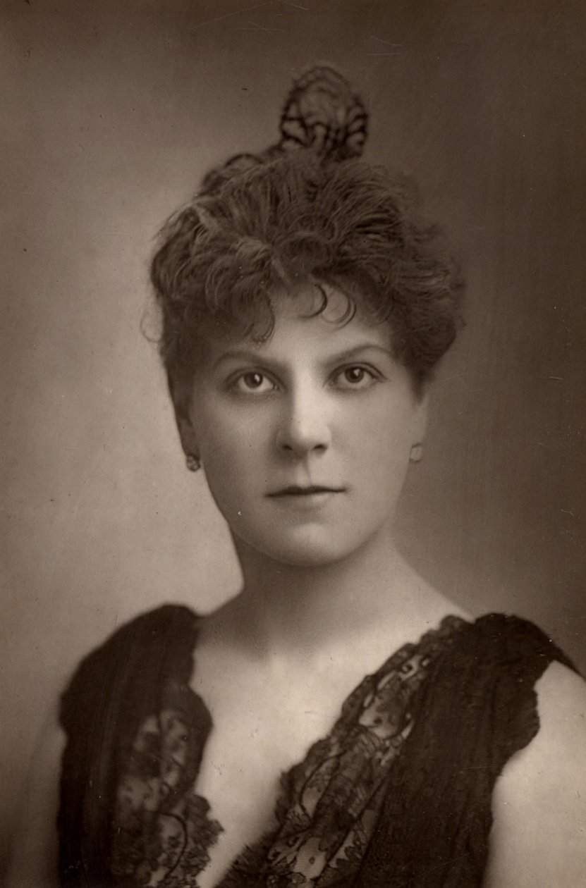 ""Jessie Millward (paní John Glendinning) anglická herečka. Člen divadelní společnosti Henryho Irvinga. (woodburytype) od W. and D. (after) Downey
