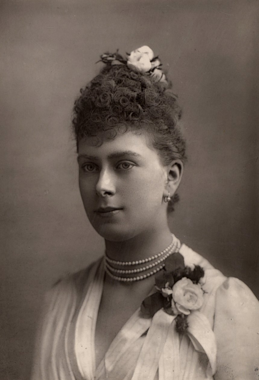 Teckin prinsessa Mary (toukokuu) (1867-1953) od W. and D. (after) Downey