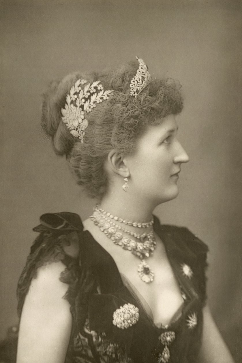 Lady Carewová, dvořana od W. and D. Downey