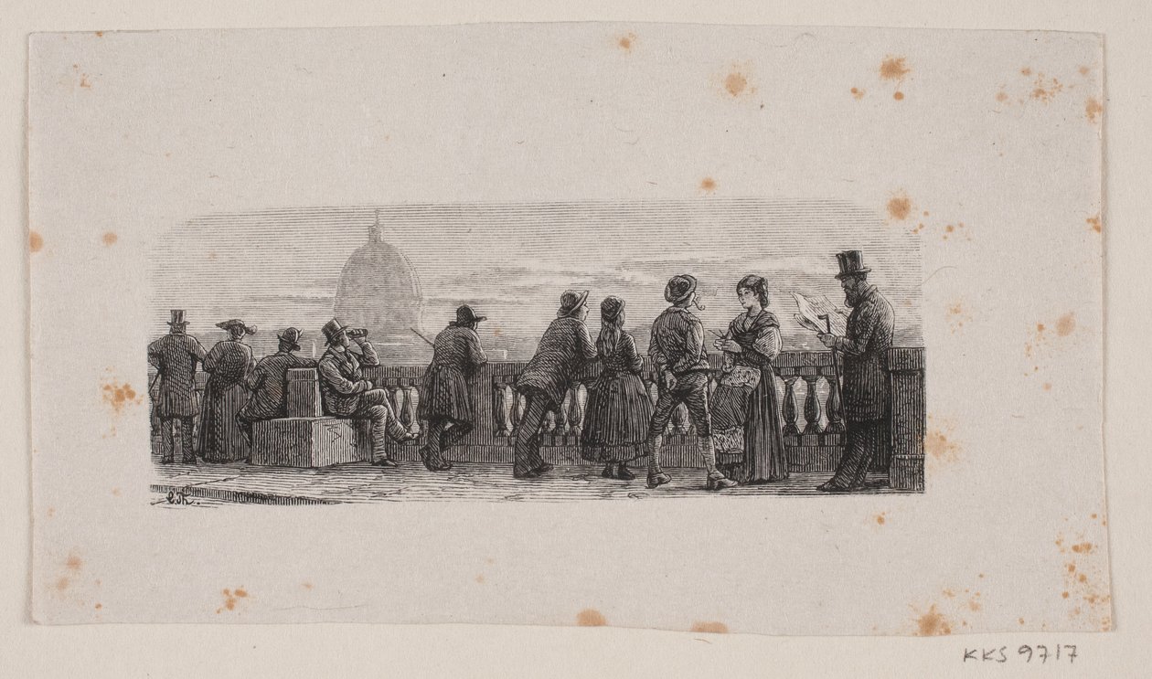 Mezi Monte Pincio od Waldemar Bøhme