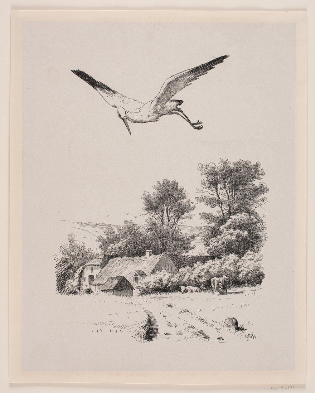 Ilustrace Christian Winther, „Chresten a Lene“ od Waldemar Bøhme