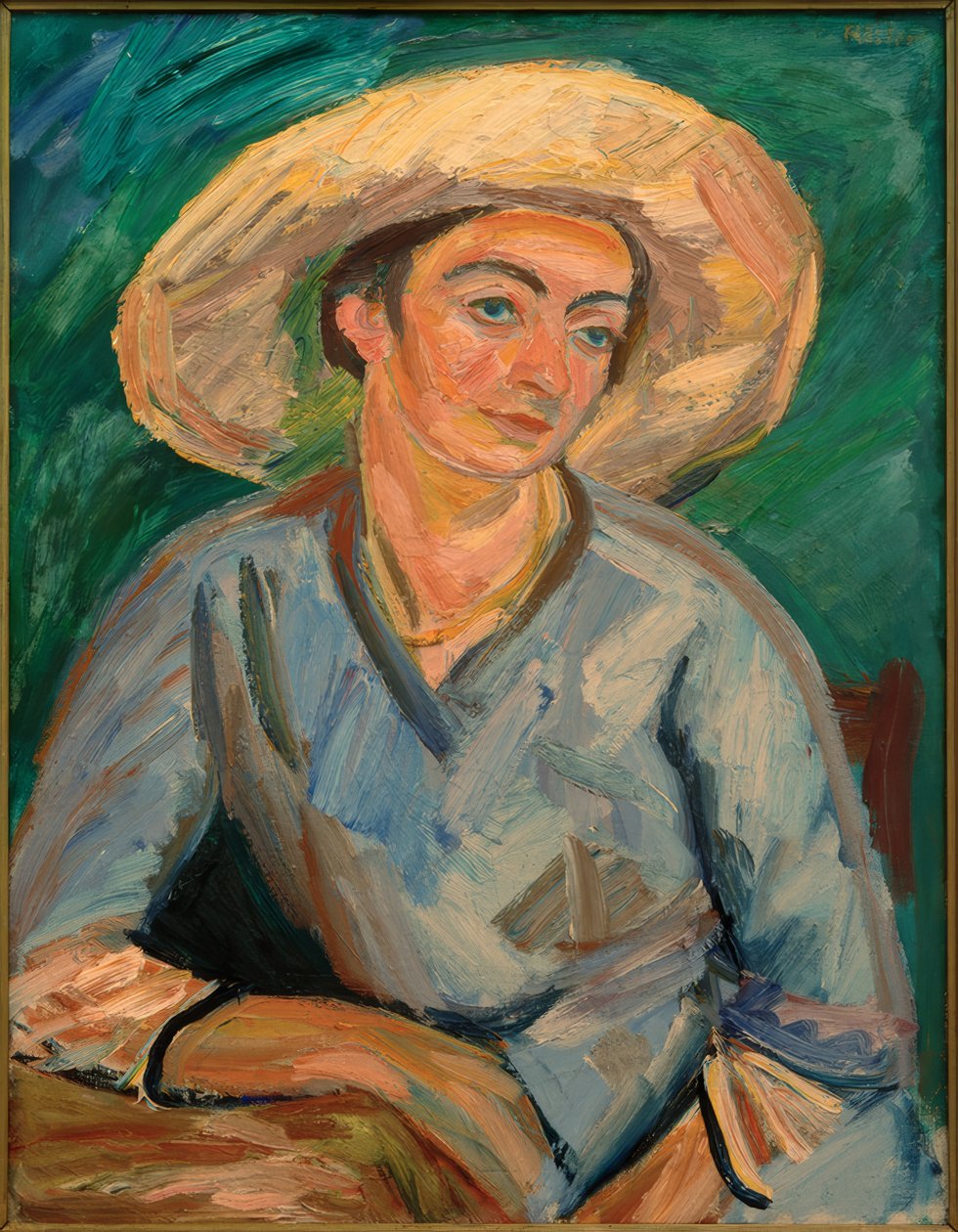 Žena s kloboukem (Oda Rösler) od Waldemar Rosler