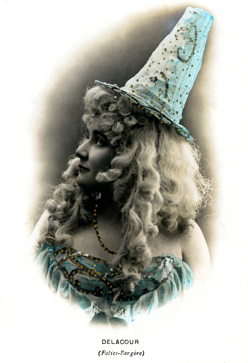 Delacour Folies-Bergere, počátek 20. století. od Walery